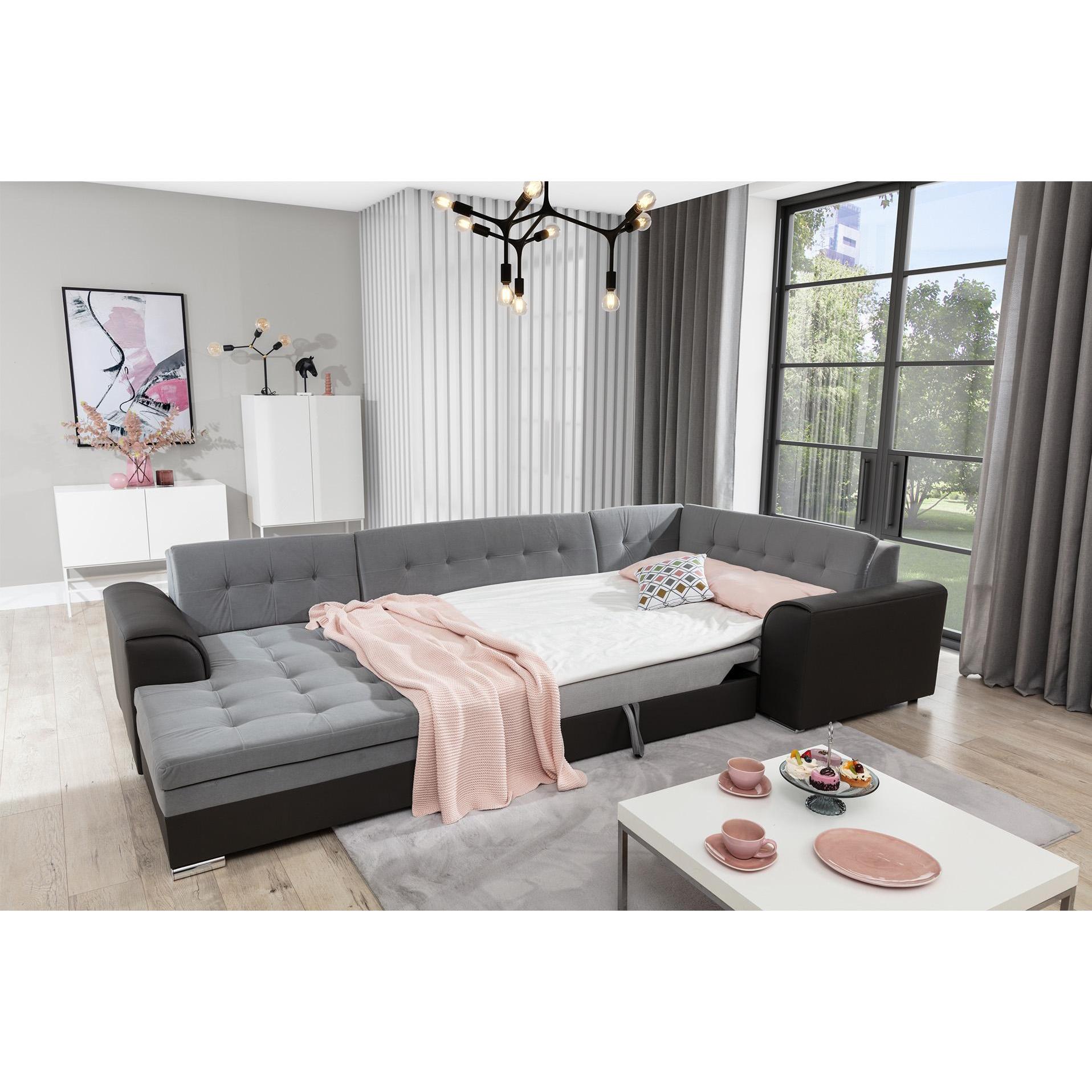 Thumbnail - ELTAP, Sofa, Damario (5-Sitzer, Bettsofa, Wohnlandschaft)