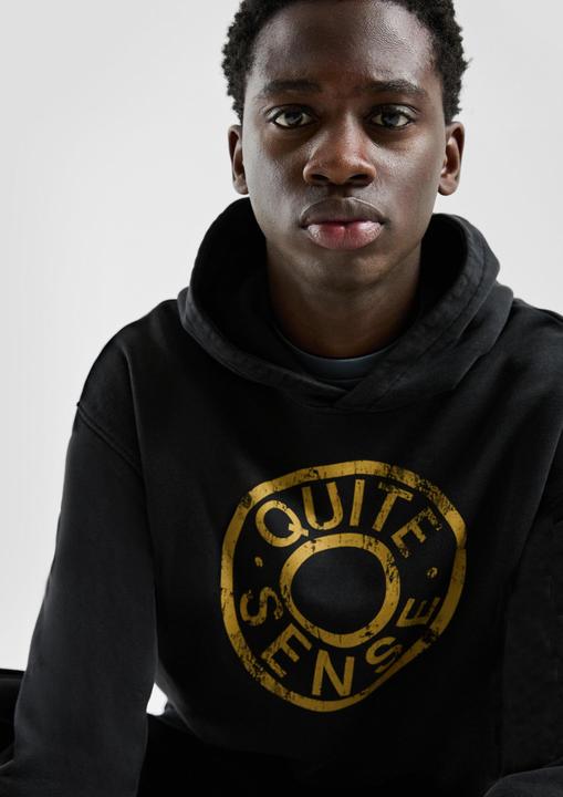 Produktbild s.Oliver Sweatshirt Gewaschener Hoodie (M)