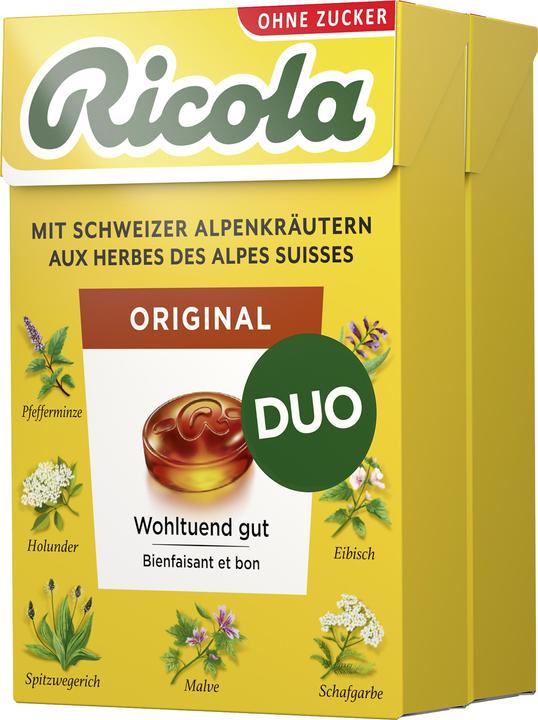 Ricola Caramelle alle erbe senza zucchero Box Pastilles