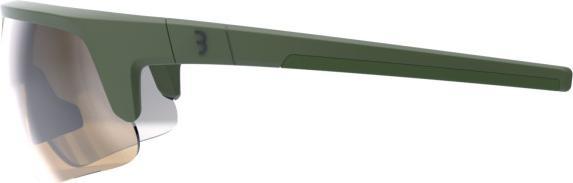 Produktbild BBB Brille Comet olive, amber flash (Matt, Amber Flash)