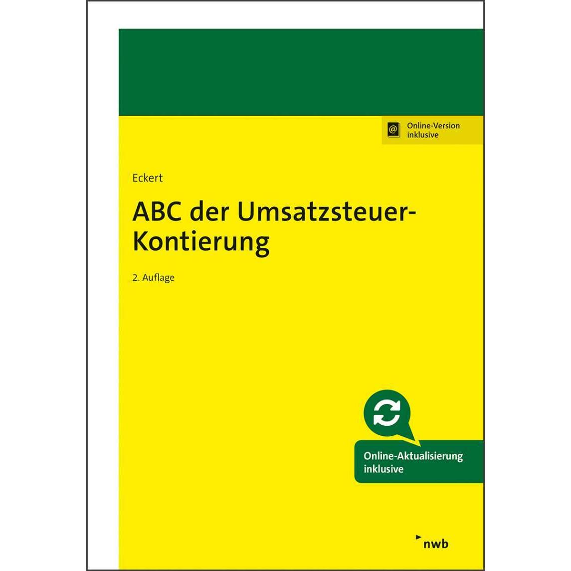 ABC der Umsatzsteuer-Kontierung, Fachbücher von Karl-Hermann Eckert