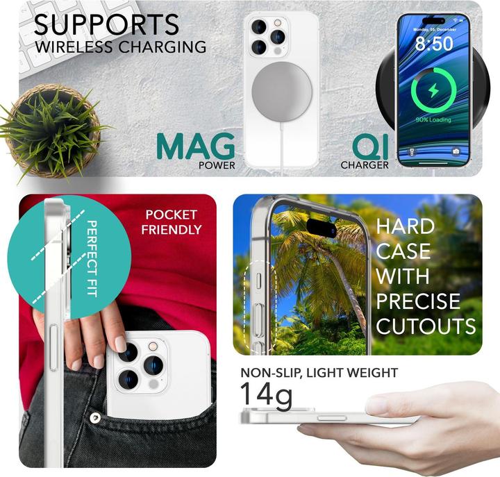 Image du produit Nalia Étui rigide mat extrêmement fin de 0,3 mm d'épaisseur (Apple iPhone 14 Pro Max)