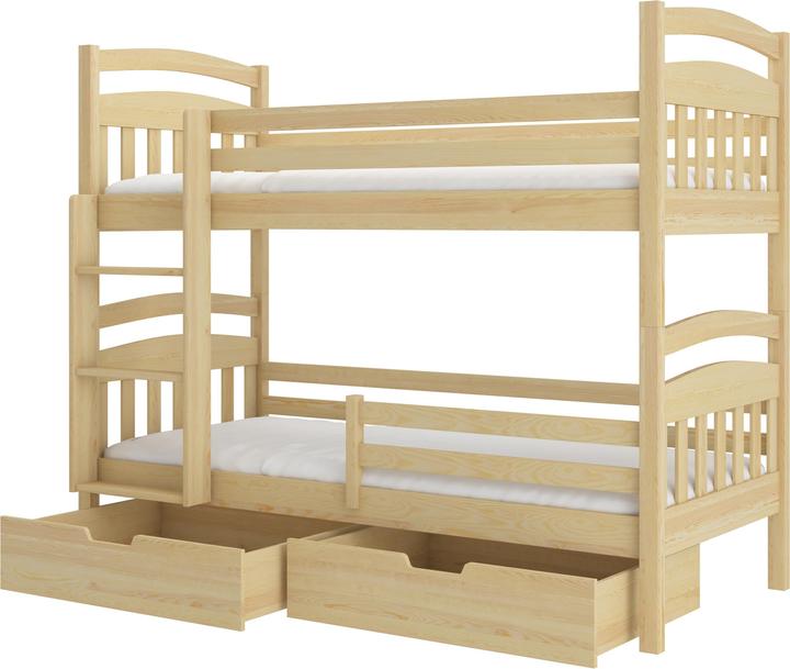 Actual product image ADRK Furniture Bunk Bed Double ADA 200x90 (200cm x 90cm)