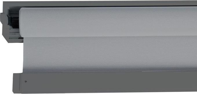 Actual product image Mendler Side panel for pergola HWC-L41, fabric/textile 3x3.7m, anthracite (300 cm, 370 cm)