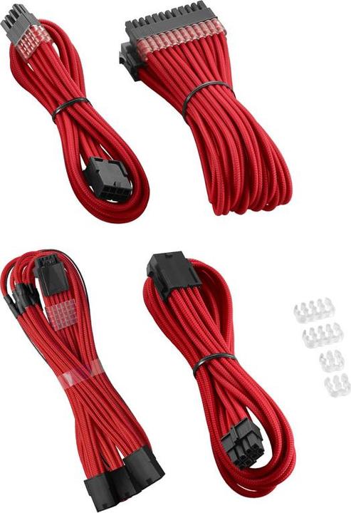 Produktbild CableMod Pro ModMesh 12VHPWR Cable Extension Kit - rot