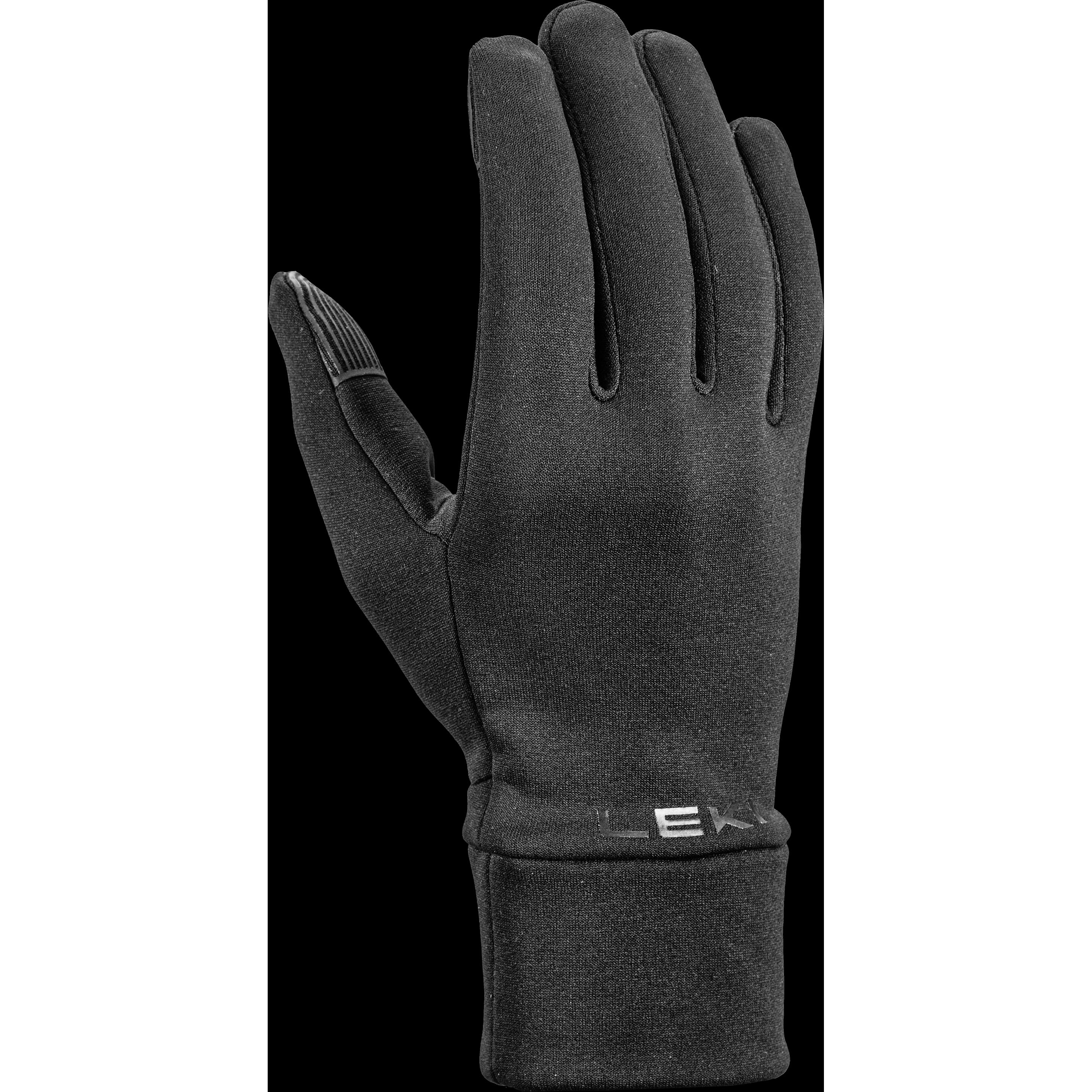 Leki, Herren, Handschuhe, LE RĘK Inner Glove MF Touch 10.0, Schwarz, (XL)