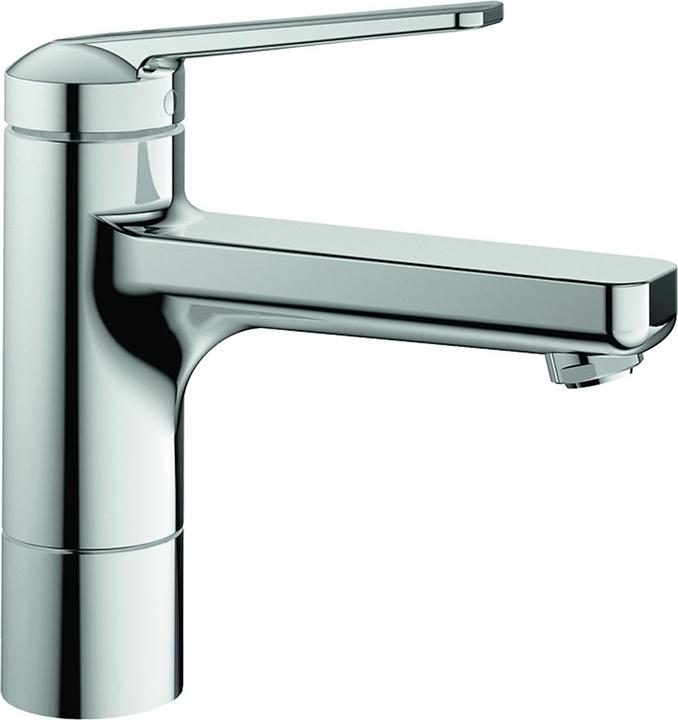 KWC DOMO 6.0 Waschtischmischer H187, Schwenkauslauf A150, ohne Ablaufventil, chromeline