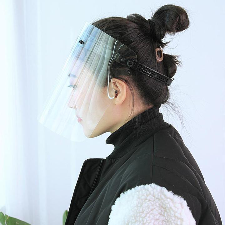 Actual product image Hermex Face Shield Face Visor Spit Guard 1 piece (1 x)