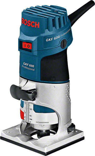 Actual product image Bosch Professional Edge router GKF 600, with carrying case