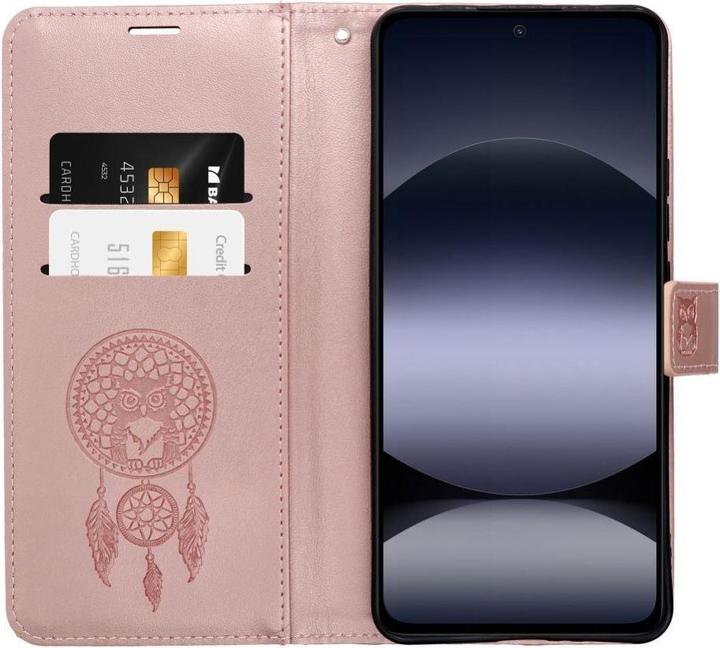 Image du produit OEM Back panel cover MEZZO Book case for SAMSUNG A56 5G dreamcatcher rose gold (Samsung Galaxy A56)