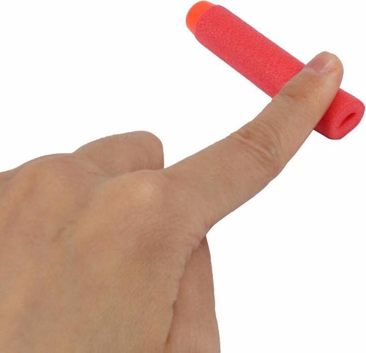 Image du produit Hermex Jeu de 100 fléchettes rouges pour NERF N-Strike Elite