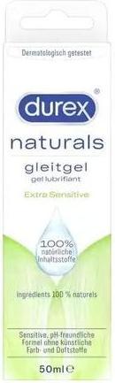 Actual product image Durex Naturals Extra Sensitive (50 ml)