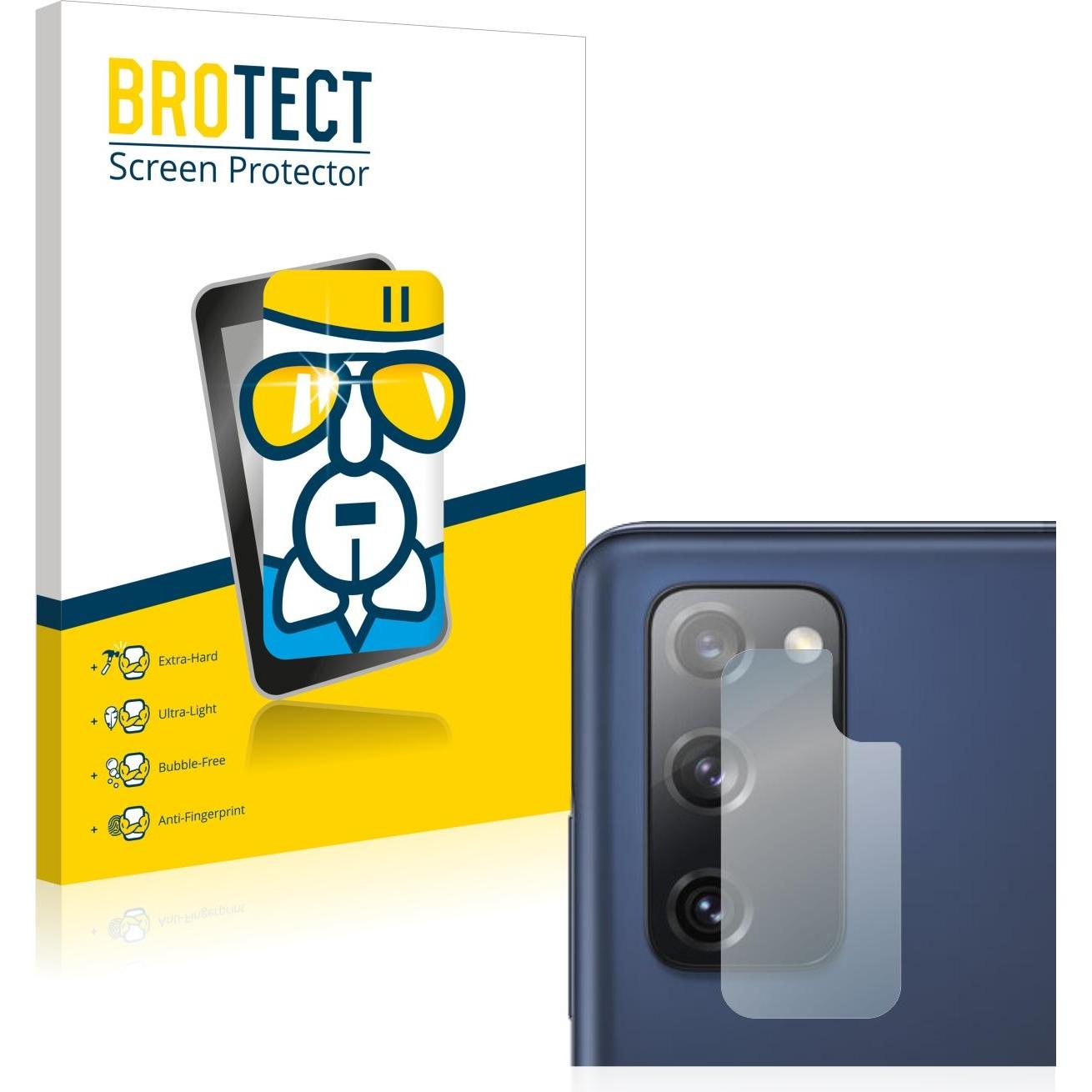 BROTECT AirGlass Panzerglasfolie (1 Stück, Samsung Galaxy S20 FE 5G), Smartphone Schutzfolie, Transparent