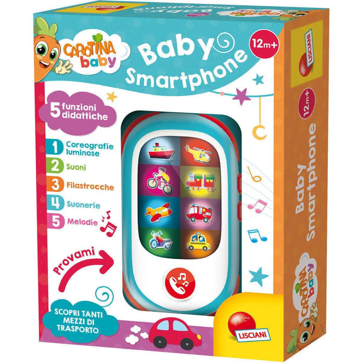 Thumbnail - Lisciani 95032 - - CAROTINA BABY SMARTPHONE LED (Italienisch)