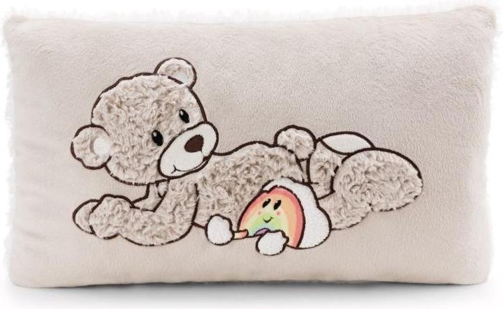 NICI 62334 Kissen Bär Finni 43x25cm GREEN