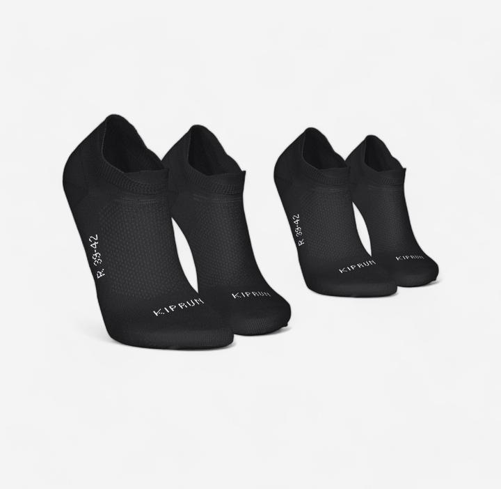 Actual product image Kiprun Running socks thin invisible 2-pack - Run 500 (47, 50)
