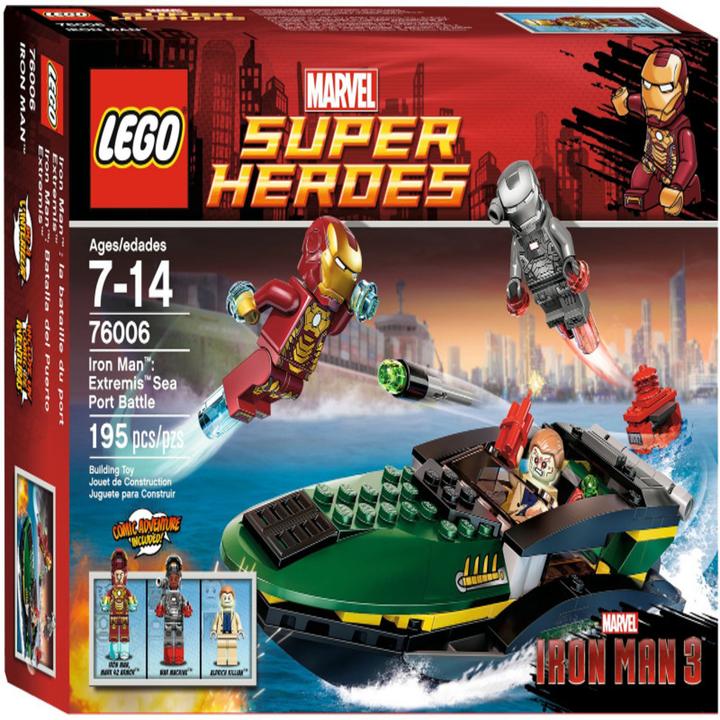 Produktbild LEGO Marvel Super Heroes Iron Man Extremis Speedboot-Einsatz (LEGO Marvel)