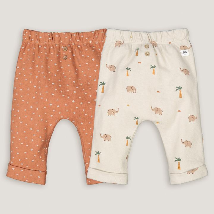 Produktbild La Redoute Collections 2er-Pack bedruckte Pluderhosen (60)