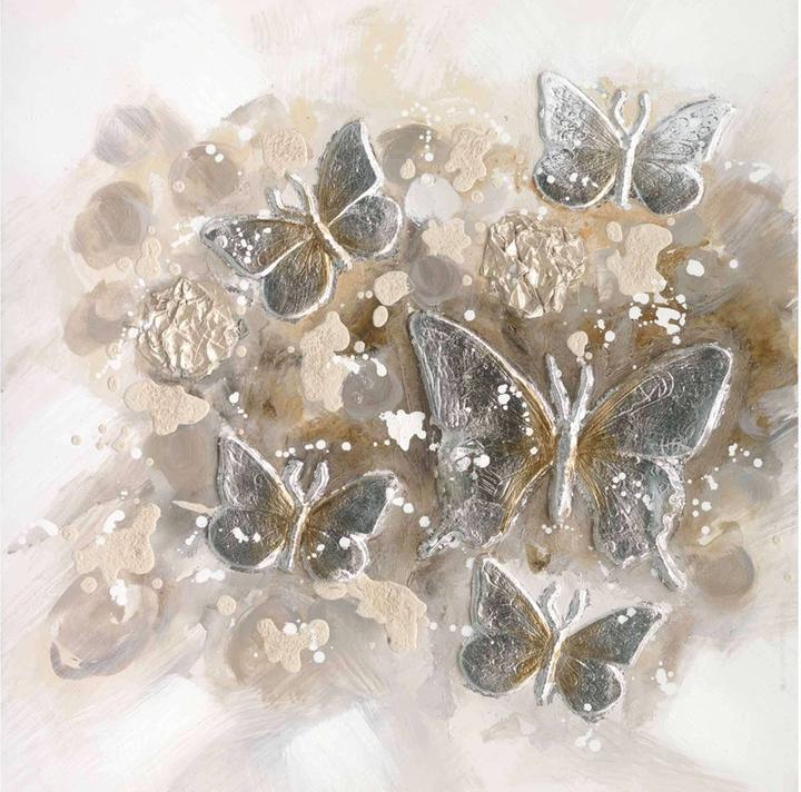 Image du produit Alldecor Image Papillons à droite (60 x 60 cm)