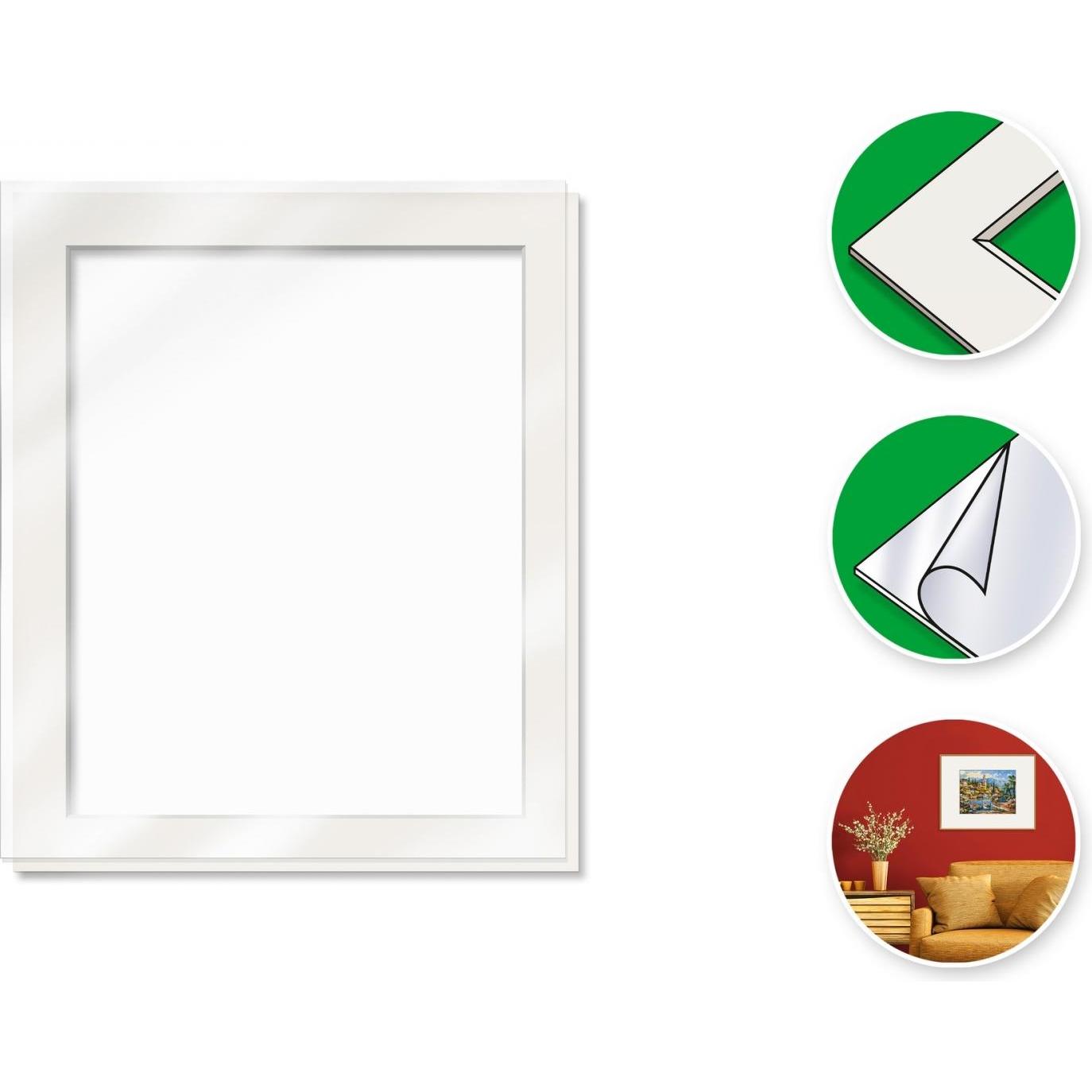 Thumbnail - Schipper, Bilderrahmen, 605330836 Malen nach Zahlen - Passepartout für das Bildformat 40 x 50 cm mit Kunststoff-Gla (40 ...