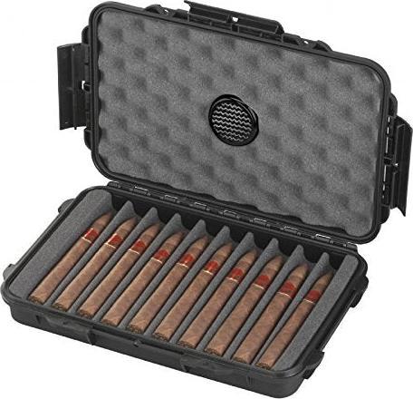 Immagine prodotto MC-Cases Humidor da viaggio esclusivo e di alta qualità per 10 sigari (10)