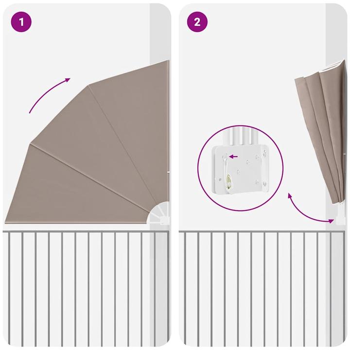 Produktbild vidaXL Balkon Sichtschutz (210 cm)