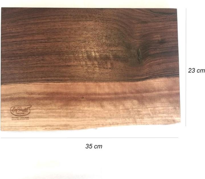 Actual product image Das Brettl Tramin 35 walnut cutting board