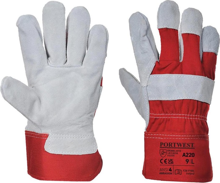 Produktbild Portwest RiggerHandschuhe A220 Premium Chrome Leder (XXL)