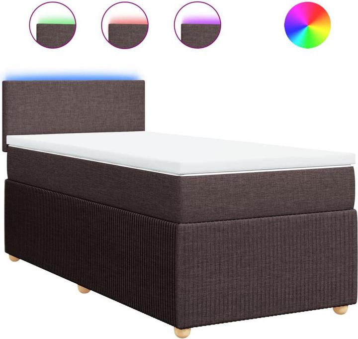Actual product image vidaXL Boxspringbett (90 x 200 cm)