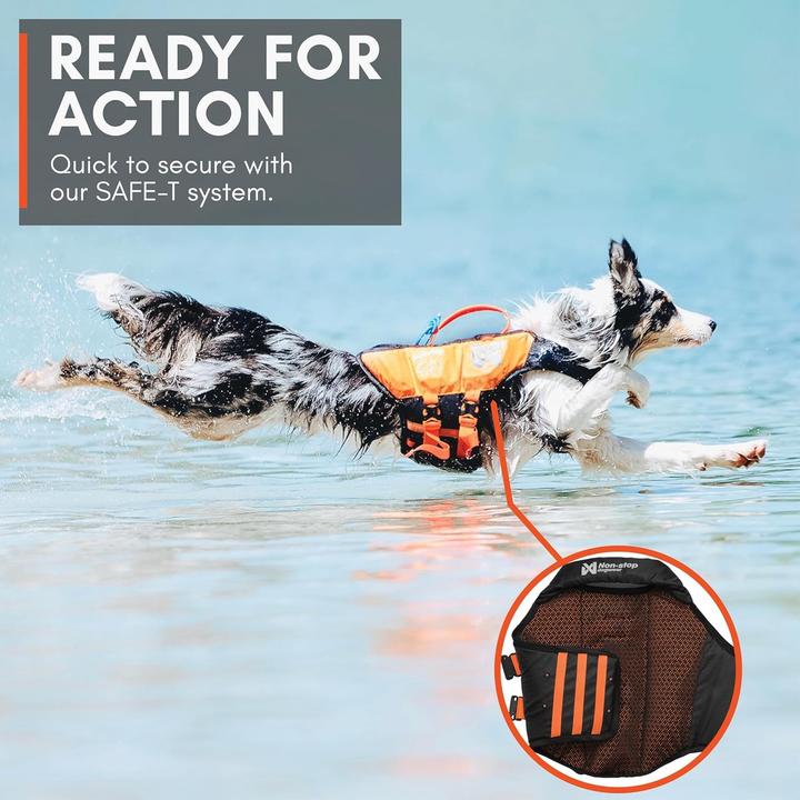 Produktbild Non-Stop Dogwear Protector Life jacket (4, M, Hundeschwimmweste)