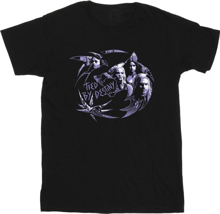 Produktbild Netflix The Witcher Wolf Logo Infill TShirt (M)