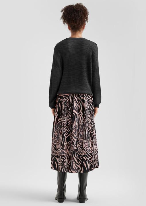 Produktbild s.Oliver Strickpullover Strickpullover mit Strukturmuster (XS)