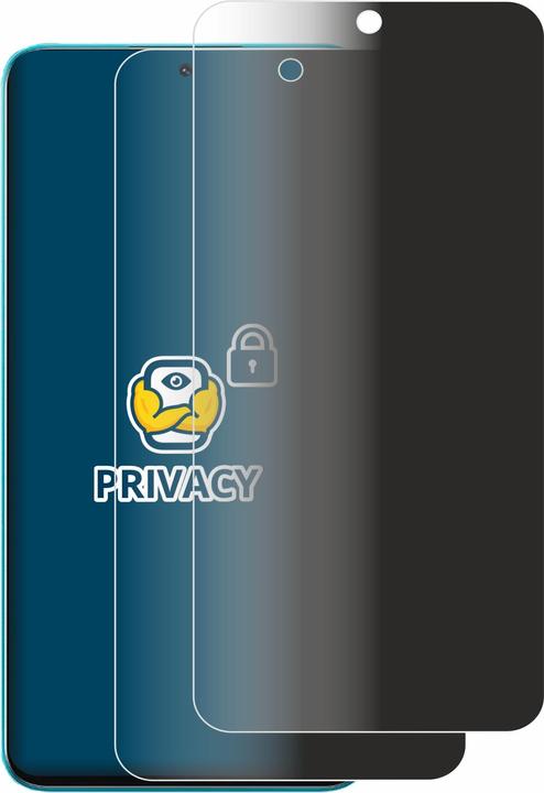 Actual product image BROTECT Anti-spy privacy film Blue light protection film (2 Piece, Honor X8a)