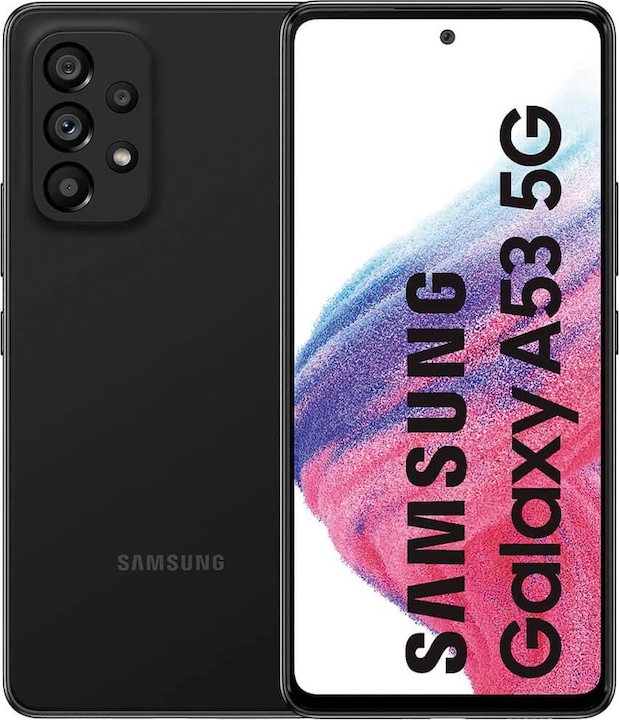 Immagine prodotto Samsung Galaxy A53 5G Enterprise Edition (128 GB, Awesome Black, 6.50", Doppia SIM, 64 Mpx, 5G)