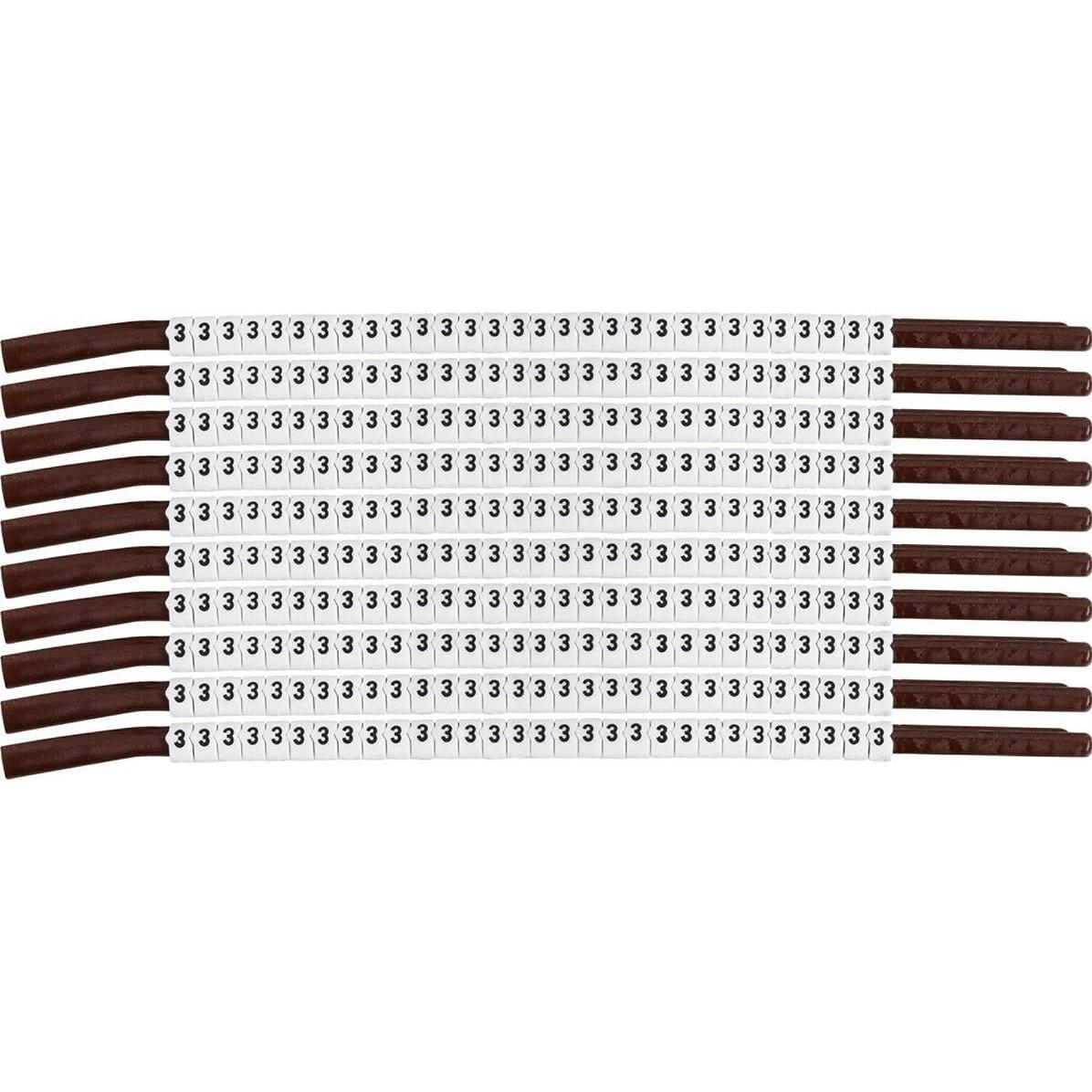 Brady, Etiketten, ClipSleeve Kabelkennzeichnungen, Grösse 15