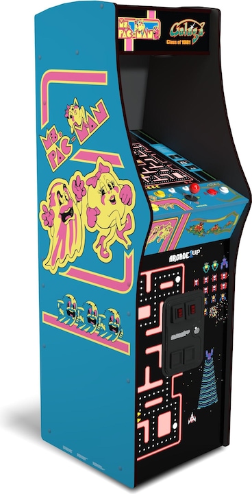 Arcade1Up Ms. Pac-Man vs Galaga - Class of 81 - Deluxe