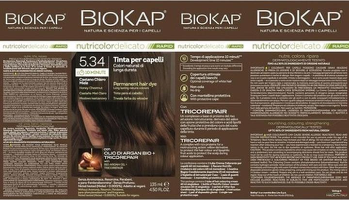 Produktbild Bio Partner Nutricolor Delicato Rapid Honigkastanienbraun (Honigkastanienbraun)
