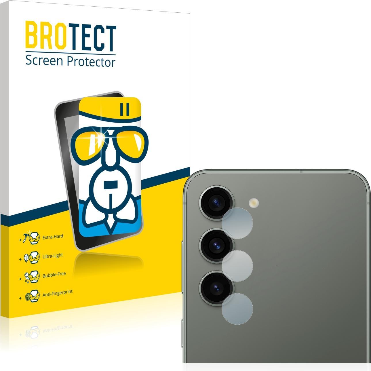 BROTECT AirGlass Panzerglasfolie (1 Stück, Samsung Galaxy S23), Smartphone Schutzfolie, Transparent