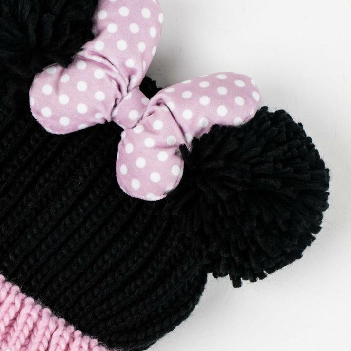Actual product image Cerdá Disney Minnie winter set snood hat gloves