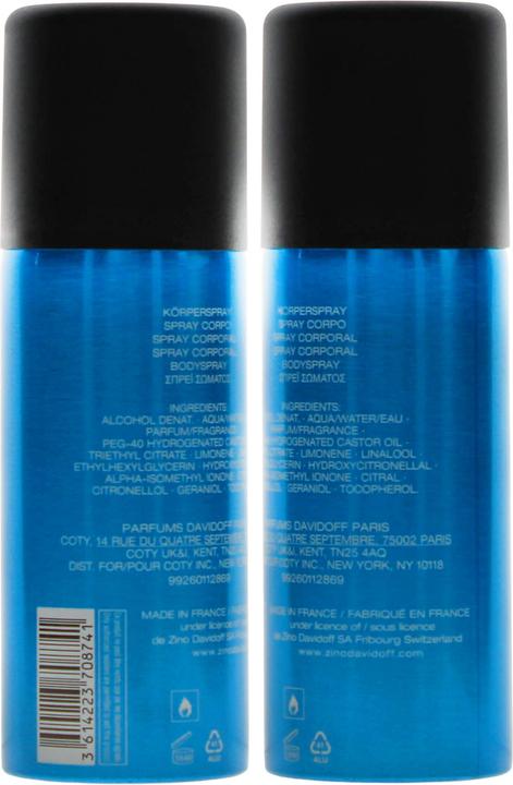 Actual product image Davidoff Cool Water (Eau de toilette, 150 ml)