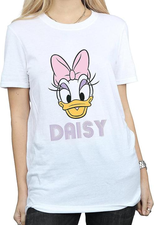 Produktbild Disney Daisy Duck Gesicht Baumwolle Boyfriend TShirt (S)