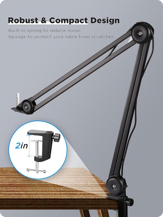 Actual product image Boya BY-BA20 - swivel arm for microphone