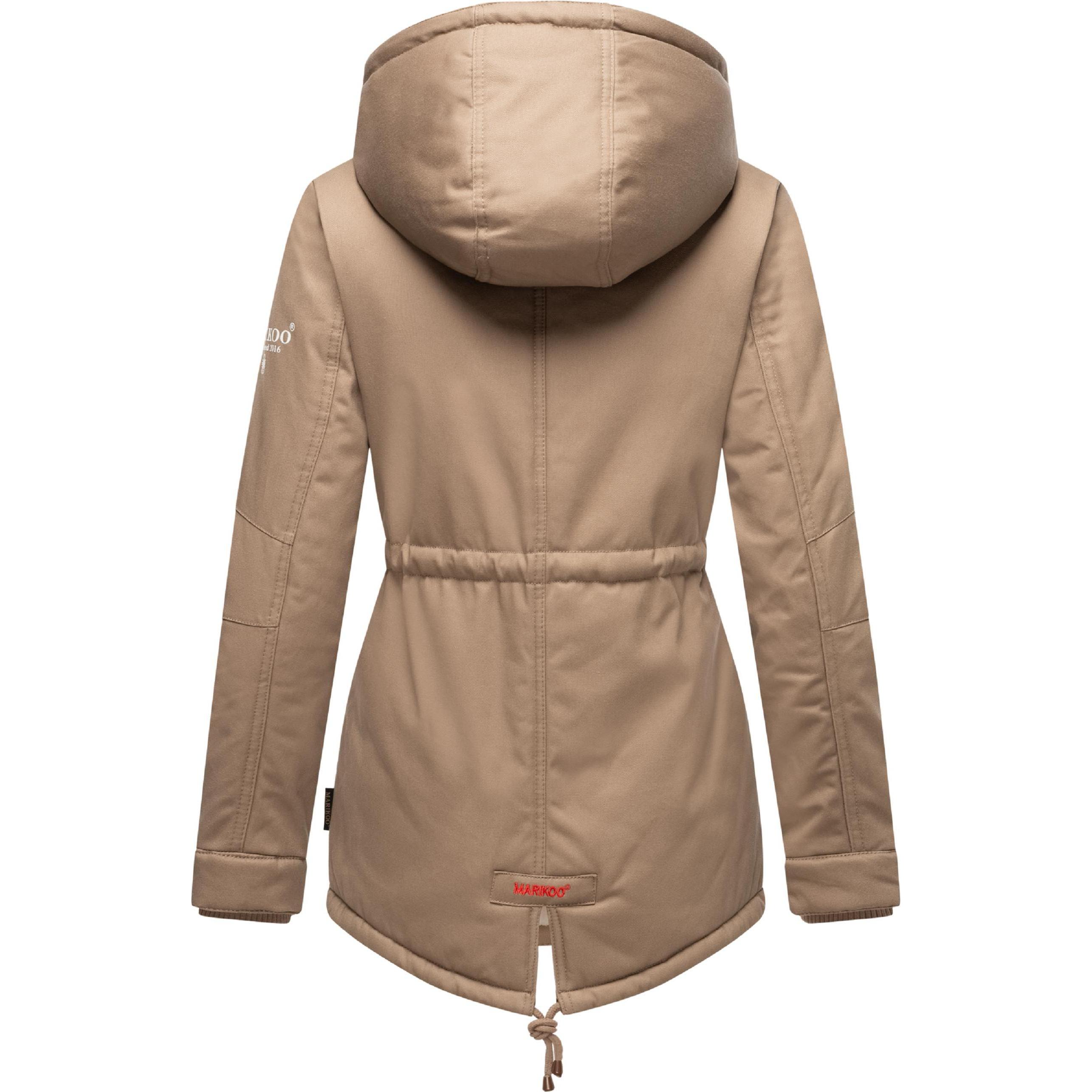 Thumbnail - Marikoo, Damen, Jacke, Manolya (3XL), Braun, 3XL