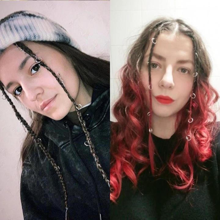 Immagine prodotto JTI Anelli per capelli 50 pezzi - argento