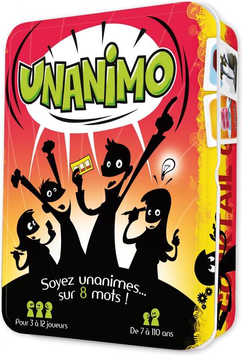 Produktbild Cocktail games UNANIMO (FR) (Französisch, 3 - 12 Spieler)