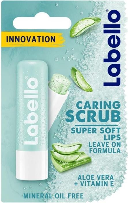 Produktbild Labello Caring Scrub Aloe Vera (Pflegestift, 5.50 ml)