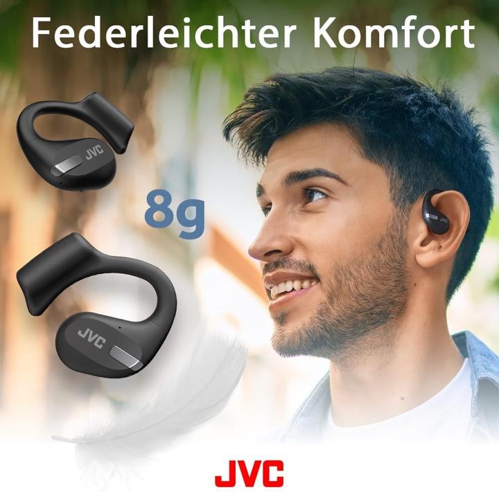 Image du produit JVC HA-NP50T-B (Pas de réduction du bruit, 9.50 h, Sans fil)