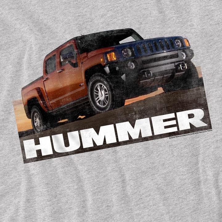 Produktbild Hummer H3 Ad TShirt meliert (L)