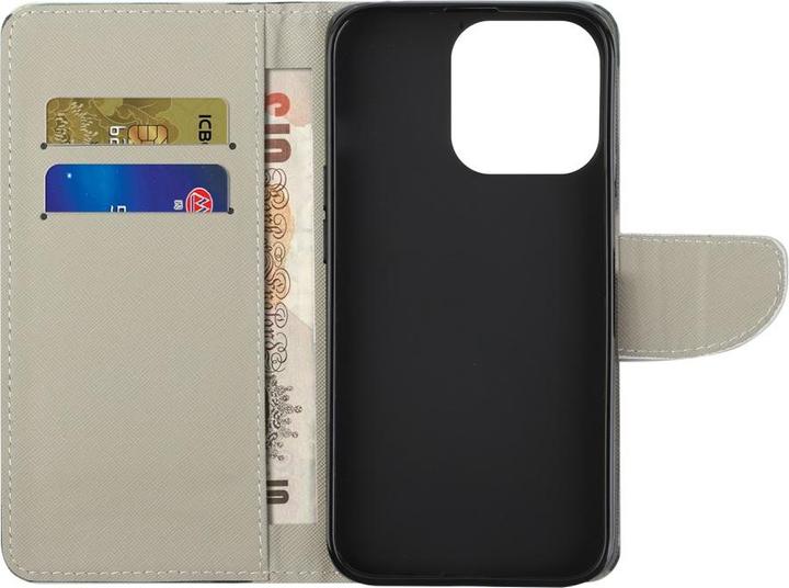 Immagine prodotto Ueli Express Custodia a libro per iPhone 13 con portacarte a farfalla (Apple iPhone 13)