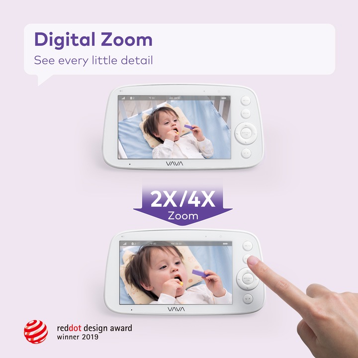 Produktbild Vava VA-IH006 (Babyphone mit Kamera, 300 m)